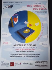 Lecture envolée, Festival Des Parents Des Bébés / Lucheux